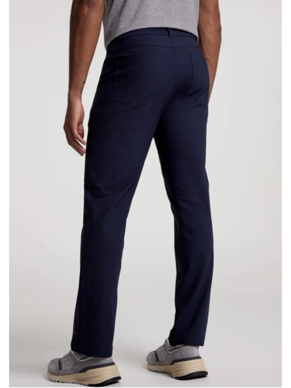 VRST Men’s Athletic 5 Pocket straight Navy Blue Pants 36x32